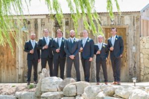 groom and groomsmen