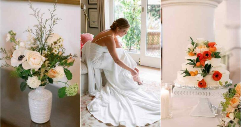 Beautifully Bright: Citrus-Inspired Wedding at the S.B. Woman’s Club